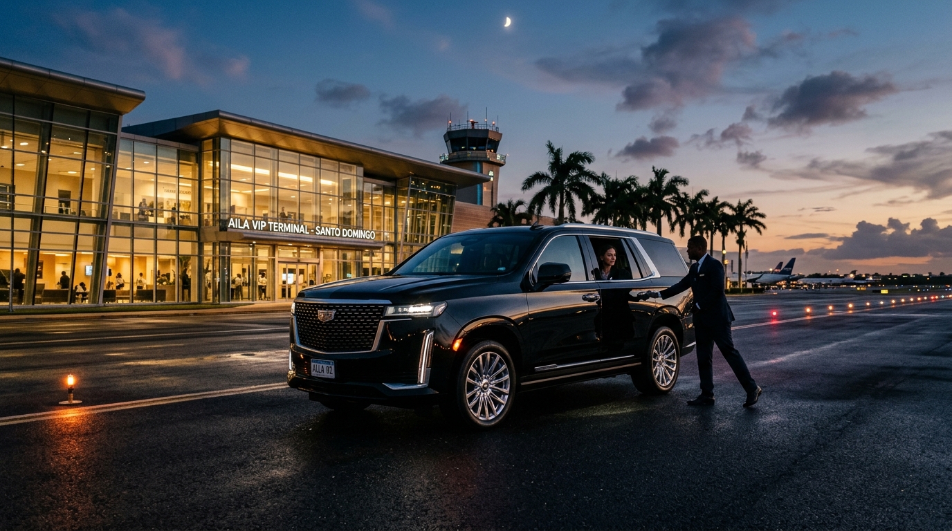Entrega VIP en Aeropuerto Las Américas Santo Domingo